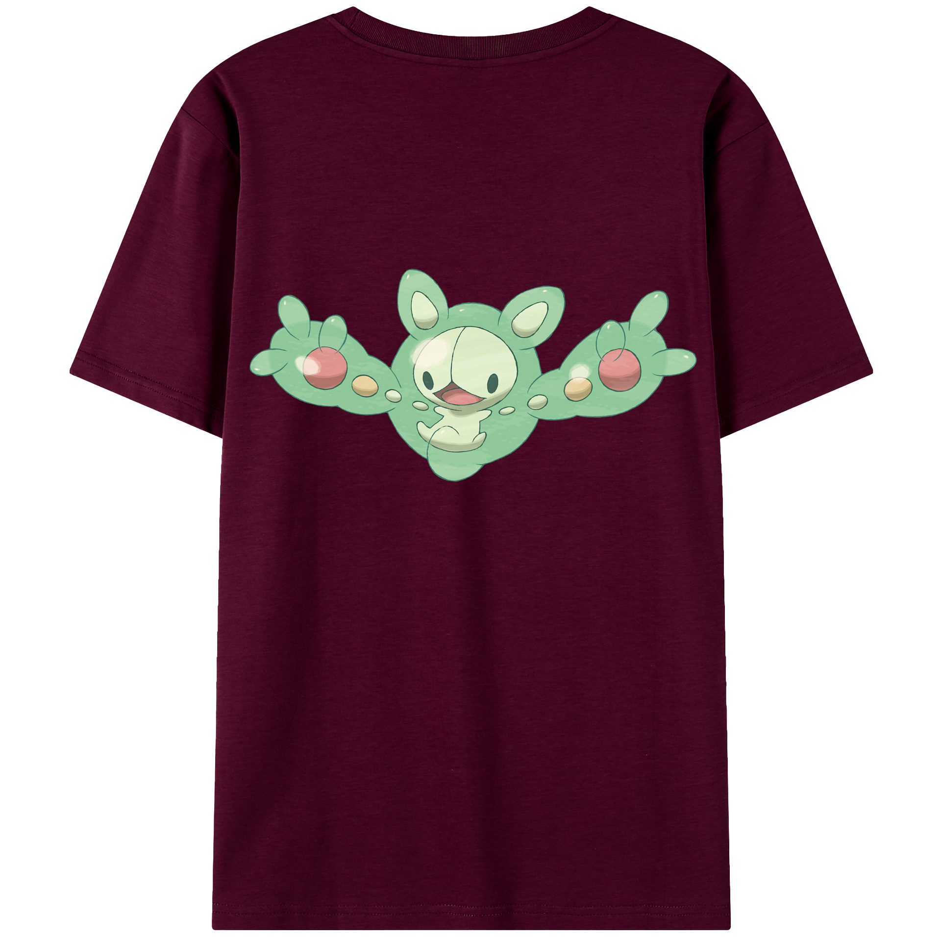 （画像用） ポケットモンスター Pokémon レディース半袖Tシャツ(バックプリント)